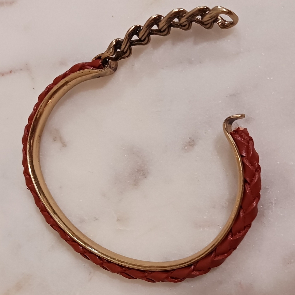 Patricia Nash Leonora Tension Chain Cuff Bracelet - Picture 4 of 7